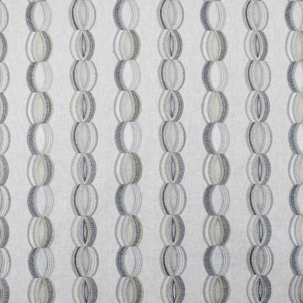 S4818 Slate by Greenhouse Fabric S69: Rain 52% Cotton, 48% Polyester W/ 100% Polyester Embroidery India 9,000 double rubs </p><p>Repeat: 8.875" H, 6.25" V 54" - Fabric Carolina -