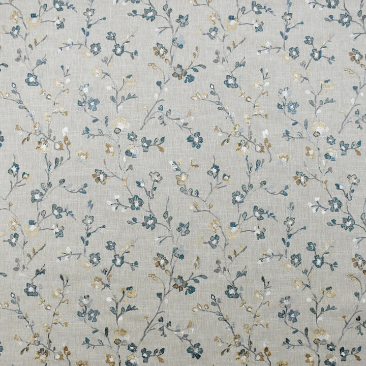 S4832 Lagoon by Greenhouse Fabric S69: Rain 58% Cotton, 42% Polyester W/ 100% Rayon Embroidery India 6,000 double rubs </p><p>Repeat: 17.5" H, 18.5" V 55" - Fabric Carolina -