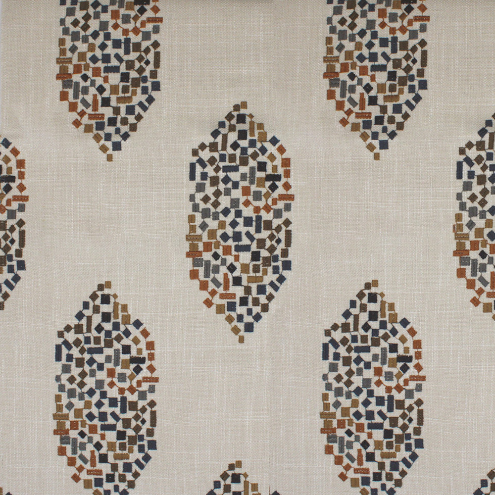 S4834 Cognac by Greenhouse Fabric 36% Polyester, 26% Cotton, 22% Viscose, 16% Linen China 40,000 </p><p>Repeat: 8.5" H, 11.75" V 56" - Fabric Carolina -