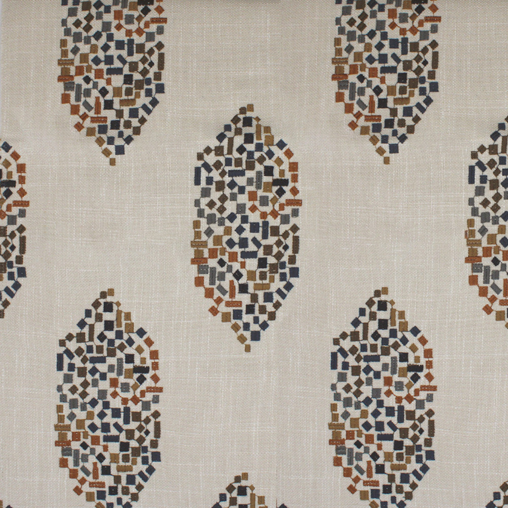 S4834 Cognac by Greenhouse Fabric S69: Rain 36% Polyester, 26% Cotton, 22% Viscose, 16% Linen China 40,000 double rubs </p><p>Repeat: 8.5" H, 11.75" V 56" - Fabric Carolina -