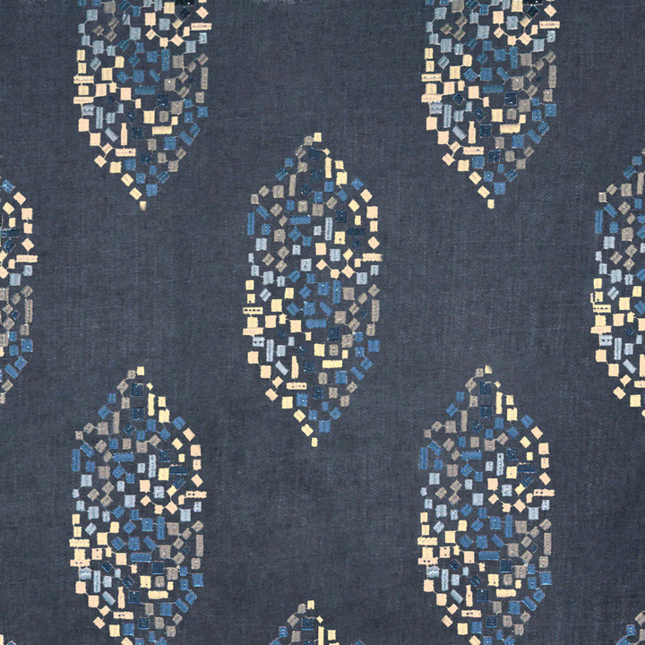 S4840 Ink by Greenhouse Fabric S69: Rain 36% Polyester, 26% Cotton, 22% Viscose, 16% Linen China 40,000 double rubs </p><p>Repeat: 8.5" H, 11.75" V 56" - Fabric Carolina -
