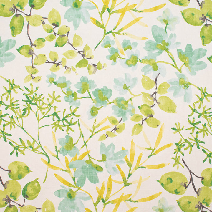 S4858 Citrus by Greenhouse Fabric 55% Linen, 45% Rayon USA 24,000 </p><p>Repeat: 27" H, 27" V 54" - Fabric Carolina -
