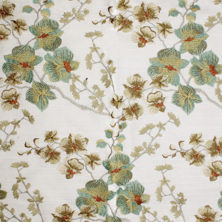 S4865 Empire Cream by Greenhouse Fabric S70: Moss 75% Cotton, 25% Polyester India Drapery double rubs </p><p>Repeat: 17" H, 9.45" V 54" - Fabric Carolina -