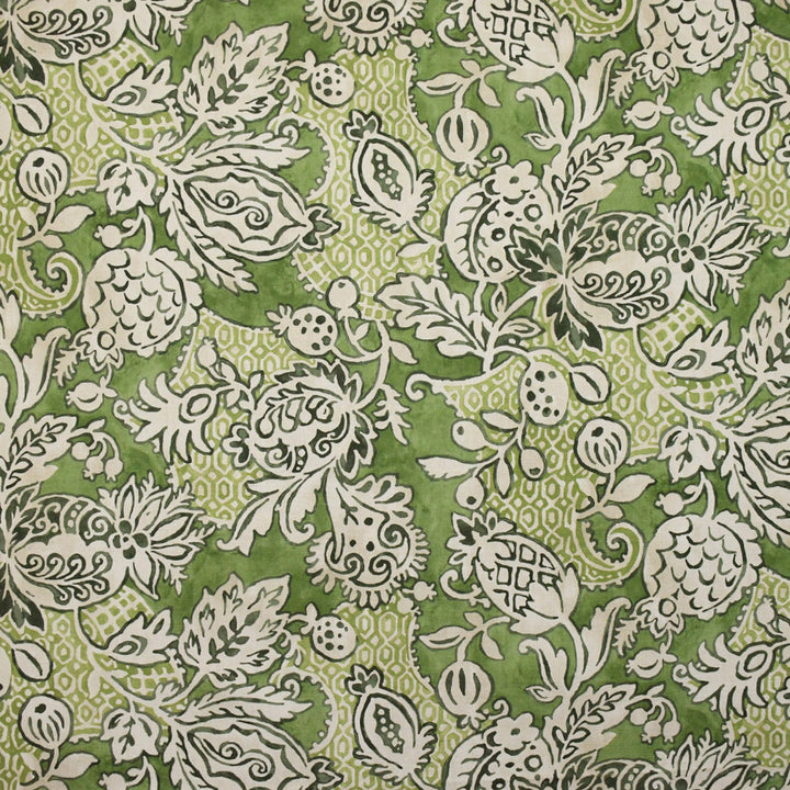 S4883 Avocado by Greenhouse Fabric 100% Cotton Spain 6,000 </p><p>Repeat: 27" H, 27" V 54" - Fabric Carolina -
