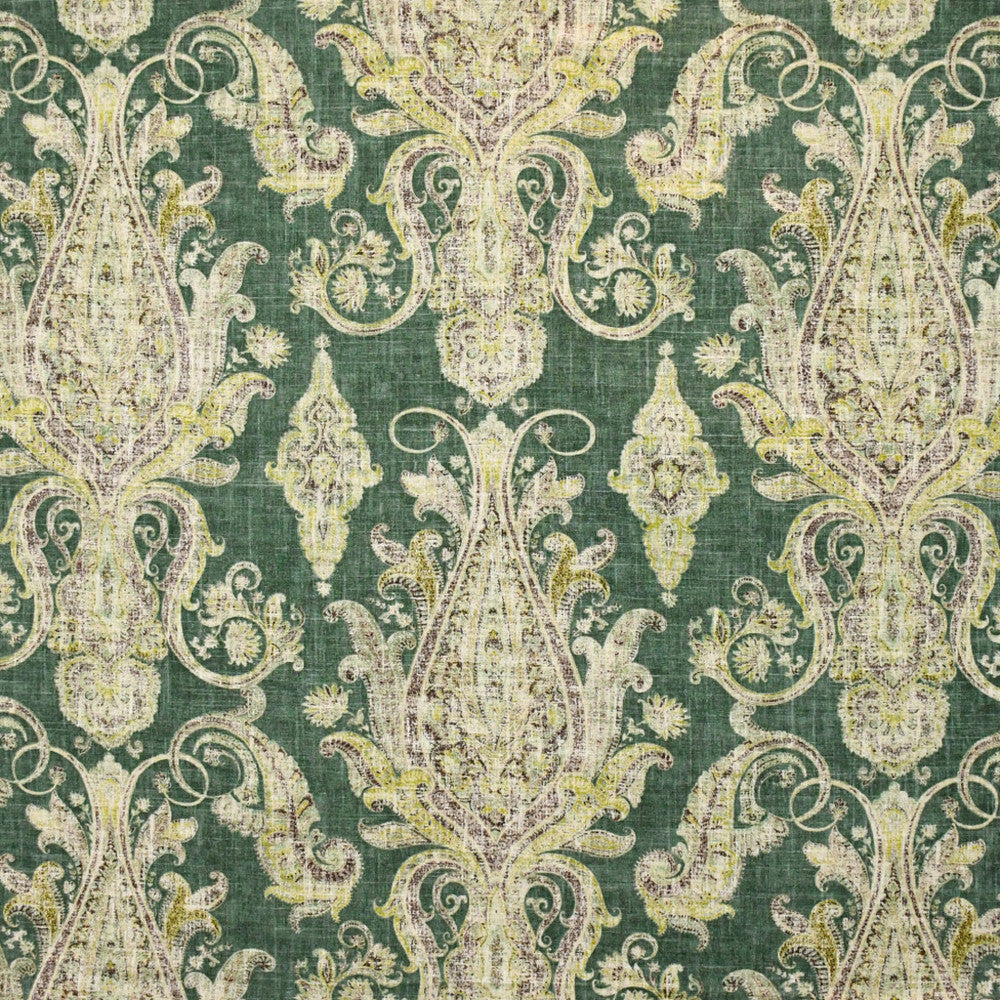 S4889 Balsam by Greenhouse Fabric 55% Linen, 45% Rayon USA 24,000 </p><p>Repeat: 27" H, 25.5" V 54" - Fabric Carolina -