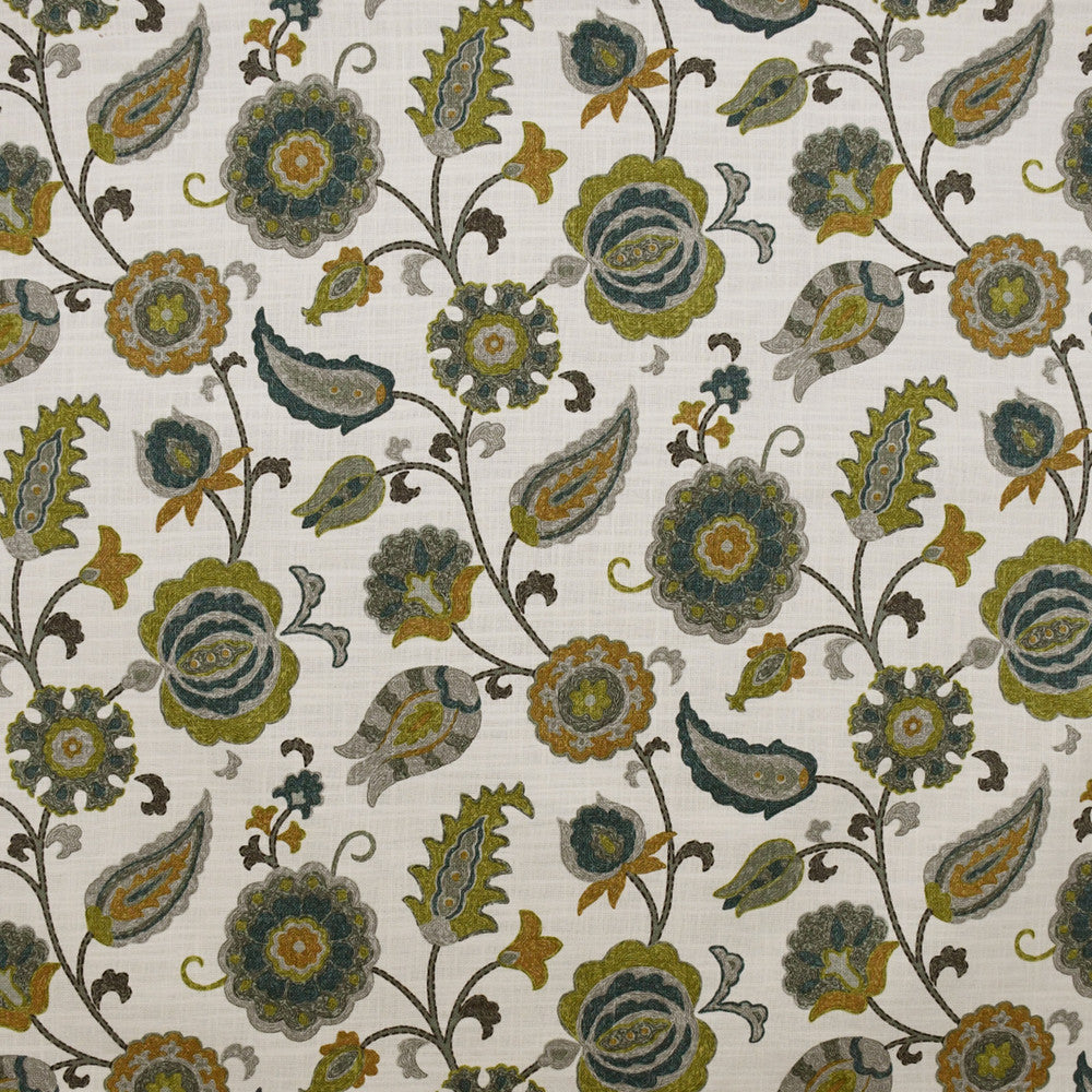 S4893 Limoncello by Greenhouse Fabric S70: Moss 75% Cotton, 25% Linen Pakistan 27,000 double rubs Soil & Stain Repellent </p><p>Repeat: 13.5" H, 25.25" V 54" - Fabric Carolina -