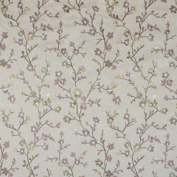 S4900 Wisteria by Greenhouse Fabric 58% Cotton, 42% Polyester W/ 100% Rayon Embroidery India 6,000 </p><p>Repeat: 17.5" H, 18.5" V 55" - Fabric Carolina -