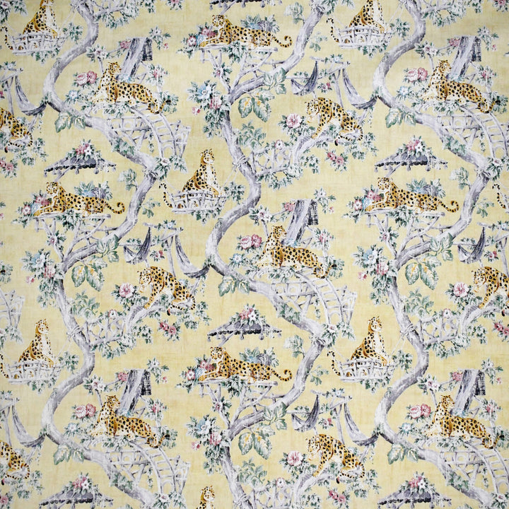 S4906 Gold by Greenhouse Fabric S71: Spring 100% Cotton Peru 20,000 double rubs Soil & Stain Repellent </p><p>Repeat: 13.5" H, 27" V 54" - Fabric Carolina -