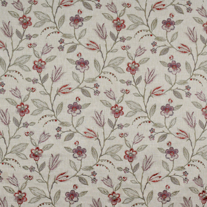 S4917 Wisteria by Greenhouse Designer Fabric 58% Cotton, 42% Polyester W/ 100% Rayon Embroidery India 9,000 </p><p>Repeat: 13.125" H, 12.5" V 54" - Swanky Fabrics -