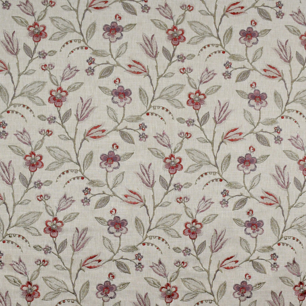 S4917 Wisteria by Greenhouse Fabric 58% Cotton, 42% Polyester W/ 100% Rayon Embroidery India 9,000 </p><p>Repeat: 13.125" H, 12.5" V 54" - Fabric Carolina -