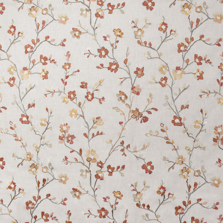 S4923 Blossom by Greenhouse Designer Fabric 58% Cotton, 42% Polyester W/ 100% Rayon Embroidery India 6,000 </p><p>Repeat: 17.5" H, 18.5" V 55" - Swanky Fabrics -