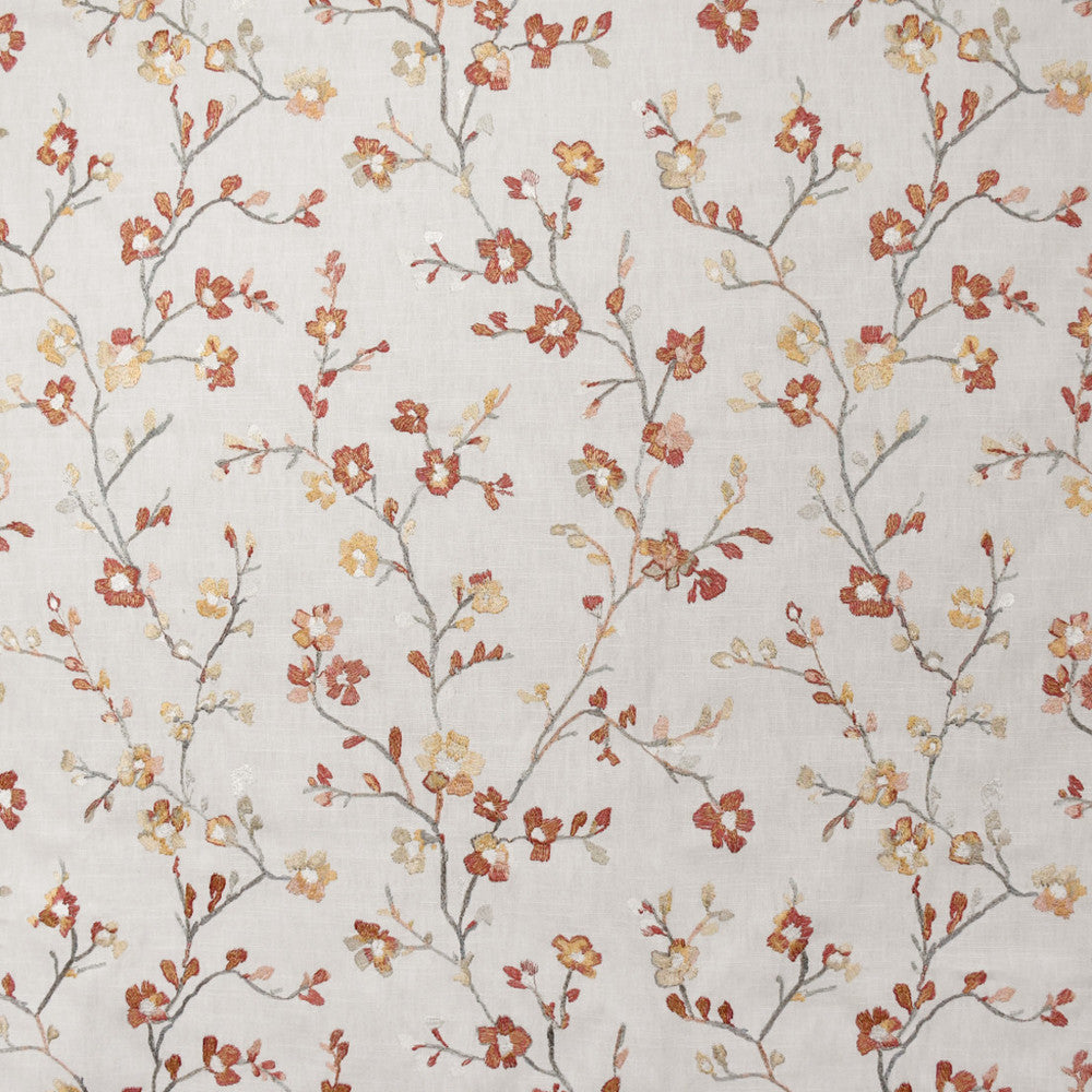 S4923 Blossom by Greenhouse Fabric 58% Cotton, 42% Polyester W/ 100% Rayon Embroidery India 6,000 </p><p>Repeat: 17.5" H, 18.5" V 55" - Fabric Carolina -