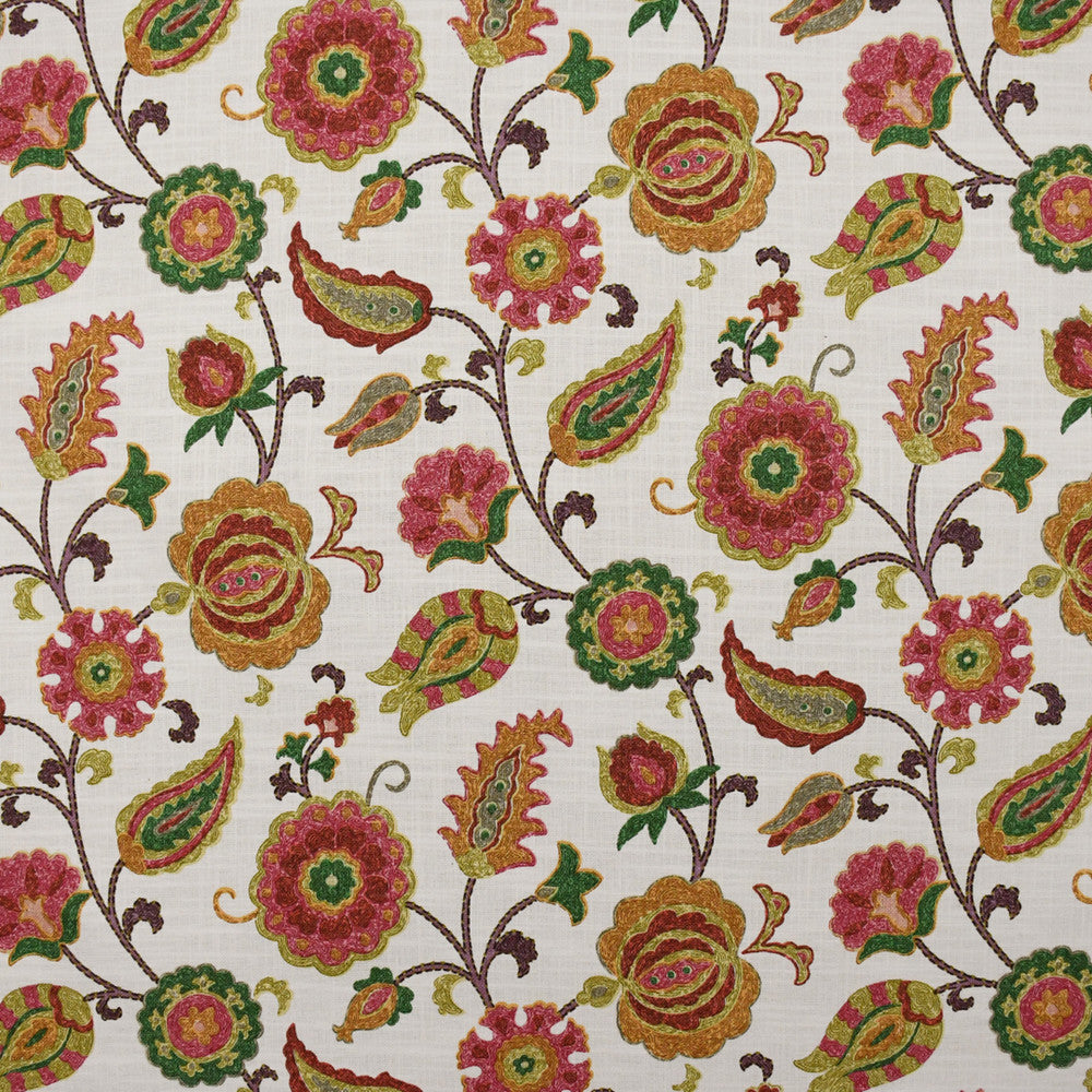 S4927 Tutti Fruitti by Greenhouse Fabric S71: Spring 75% Cotton, 25% Linen Pakistan 27,000 double rubs Soil & Stain Repellent </p><p>Repeat: 13.5" H, 25.25" V 54" - Fabric Carolina -