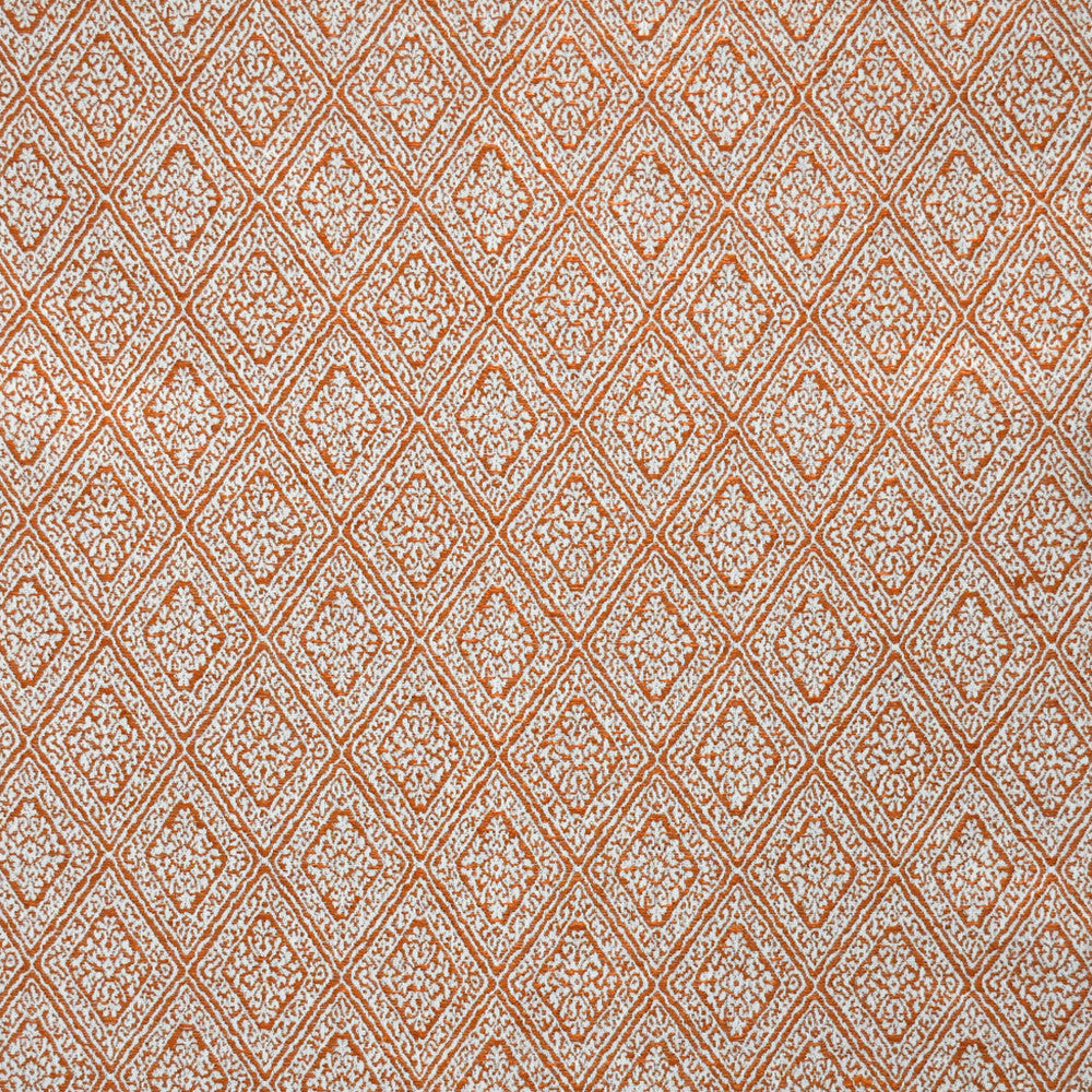 S4935 Tangerine by Greenhouse Fabric 58% Polyester, 42% Cotton India 34,000 </p><p>Repeat: 2.75" H, 4.25" V 54" - Fabric Carolina -