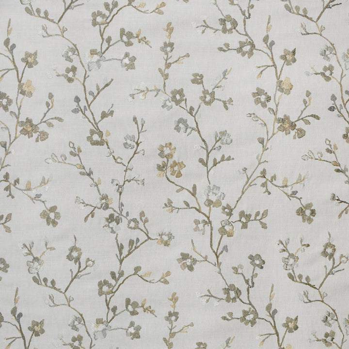 S4956 Linen by Greenhouse Designer Fabric 58% Cotton, 42% Polyester W/ 100% Rayon Embroidery India 6,000 </p><p>Repeat: 17.5" H, 18.5" V 55" - Swanky Fabrics -