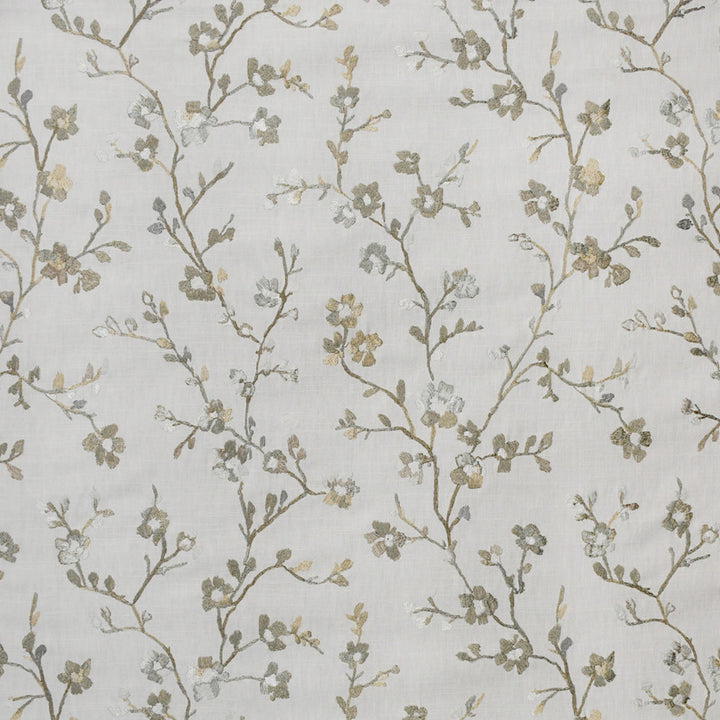 S4956 Linen by Greenhouse Fabric 58% Cotton, 42% Polyester W/ 100% Rayon Embroidery India 6,000 </p><p>Repeat: 17.5" H, 18.5" V 55" - Fabric Carolina -