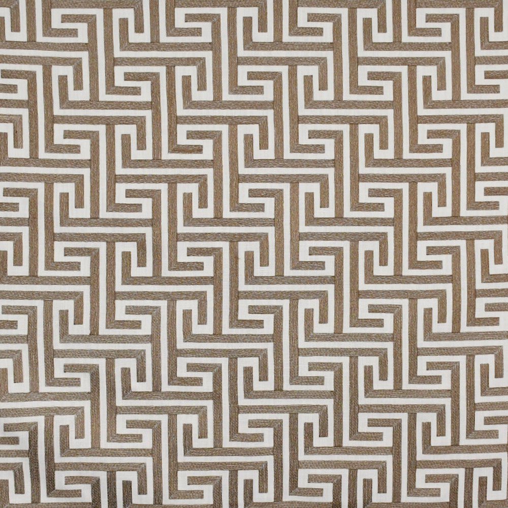 S4985 Cocoa by Greenhouse Fabric S72: Fawn 100% Polyester W/ 100% Rayon Embroidery India 9,000 double rubs </p><p>Repeat: 6.625" H, 6.375" V 55" - Fabric Carolina -