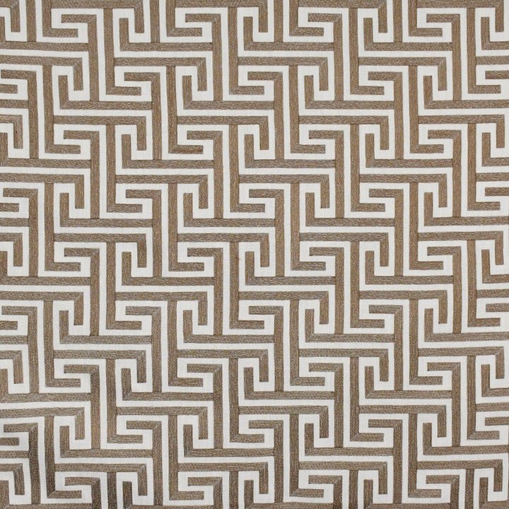 S4985 Cocoa by Greenhouse Designer Fabric 100% Polyester W/ 100% Rayon Embroidery India 9,000 </p><p>Repeat: 6.625" H, 6.375" V 55" - Swanky Fabrics -