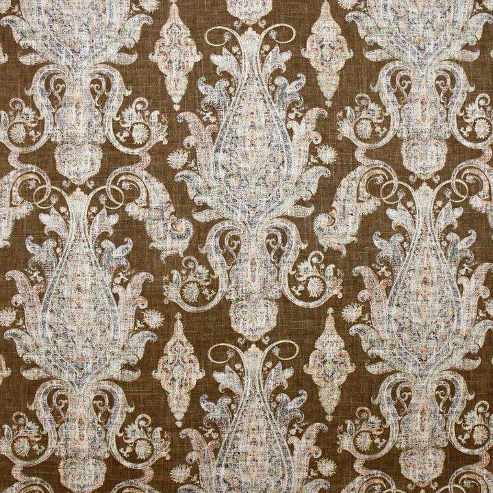 S4987 Oak by Greenhouse Fabric S72: Fawn 55% Linen, 45% Rayon USA 24,000 double rubs Soil & Stain Repellent </p><p>Repeat: 27" H, 25.5" V 54" - Fabric Carolina -