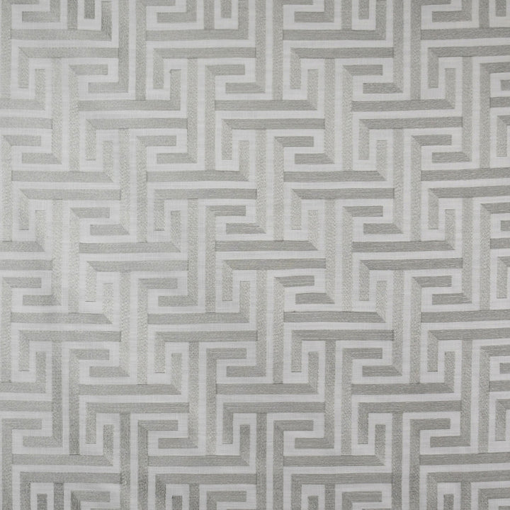 S5015 Platinum by Greenhouse Fabric 100% Polyester W/ 100% Rayon Embroidery India 9,000 </p><p>Repeat: 6.625" H, 6.375" V 55" - Fabric Carolina -
