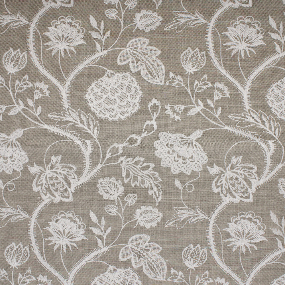 S5017 Stone by Greenhouse Fabric 70% Polyester, 30% Cotton India Drapery </p><p>Repeat: 8.5" H, 9.45" V 54" - Fabric Carolina -