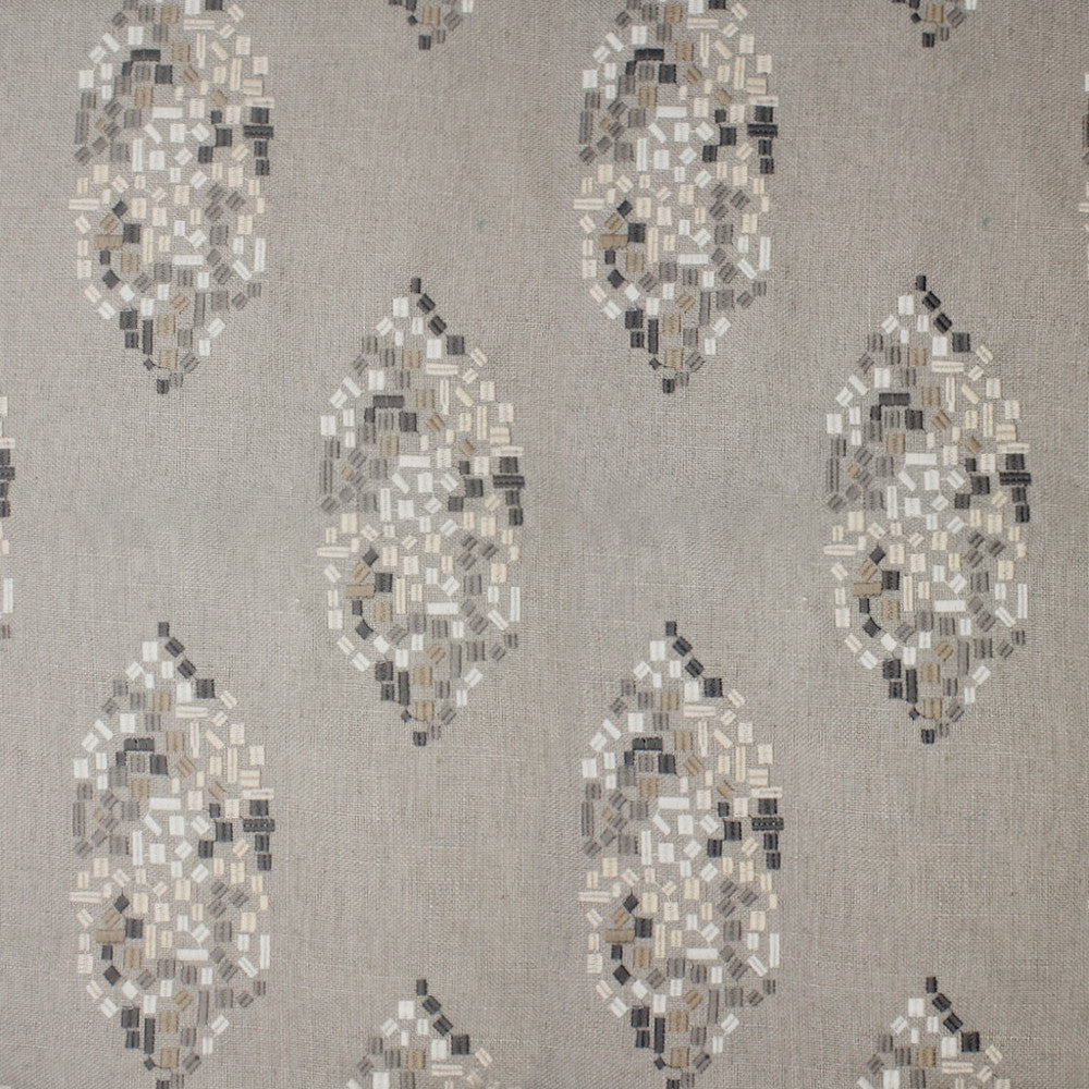 S5033 Glacier by Greenhouse Fabric 36% Polyester, 26% Cotton, 22% Viscose, 16% Linen China 40,000 </p><p>Repeat: 8.5" H, 11.75" V 56" - Fabric Carolina -