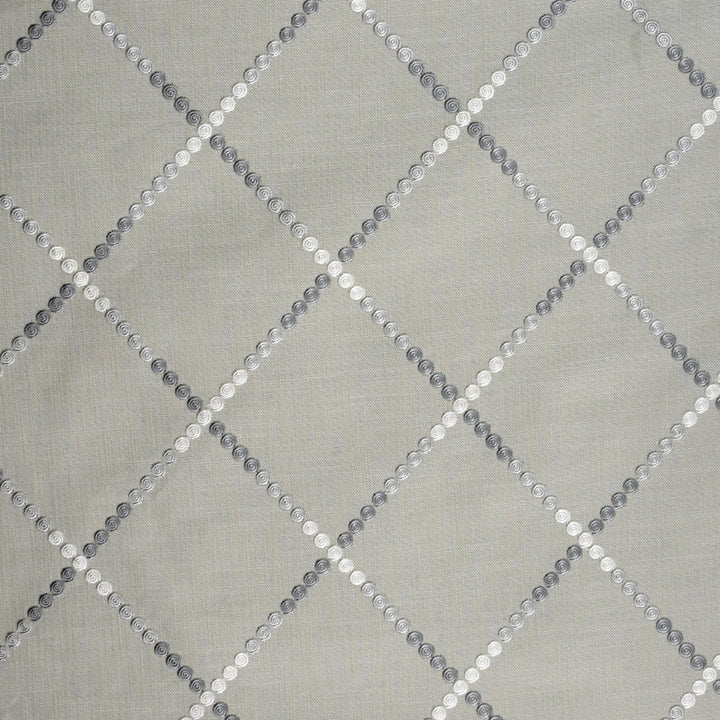 S5040 Nickel by Greenhouse Designer Fabric 54% Cotton, 46% Polyester W/ 100% Rayon Embroidery India 9,000 </p><p>Repeat: 6.875" H, 7.625" V 59" - Swanky Fabrics -