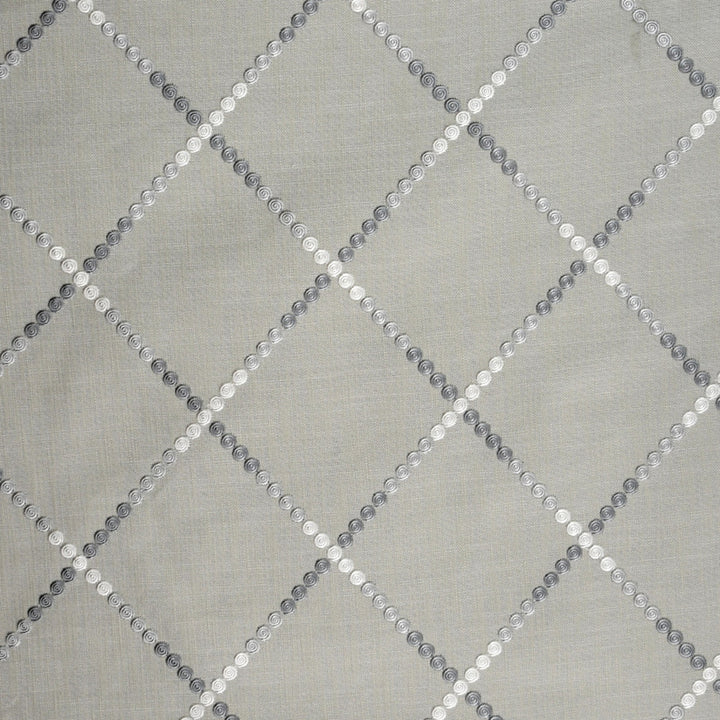 S5040 Nickel by Greenhouse Fabric 54% Cotton, 46% Polyester W/ 100% Rayon Embroidery India 9,000 </p><p>Repeat: 6.875" H, 7.625" V 59" - Fabric Carolina -