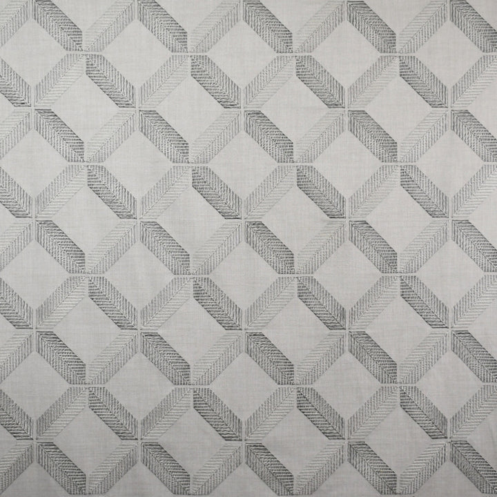 S5045 Chrome by Greenhouse Fabric S73: Onyx 73% Cotton, 27% Polyester W/ 100% Rayon Embroidery India 9,000 double rubs </p><p>Repeat: 6.75" H, 6.375" V 55" - Fabric Carolina -