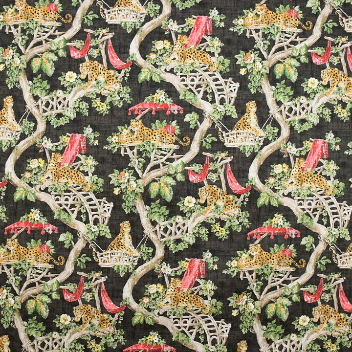 S5056 Caraway by Greenhouse Designer Fabric 100% Cotton Peru 20,000 </p><p>Repeat: 13.5" H, 27" V 54" - Swanky Fabrics -