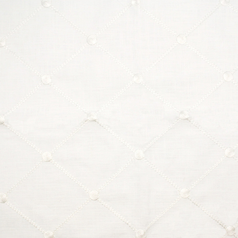 S5066 Cream by Greenhouse Fabric 80% Cotton, 20% Viscose With 100% Viscose Embroidery India 7,500 </p><p>Repeat: 4.375" H, 5.125" V 52" - Fabric Carolina -