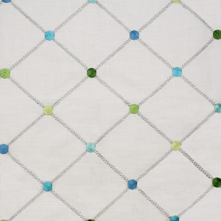 S5104 Isle Waters by Greenhouse Fabric 80% Cotton, 20% Viscose With 100% Viscose Embroidery India 7,500 </p><p>Repeat: 4.375" H, 5.125" V 52" - Fabric Carolina -