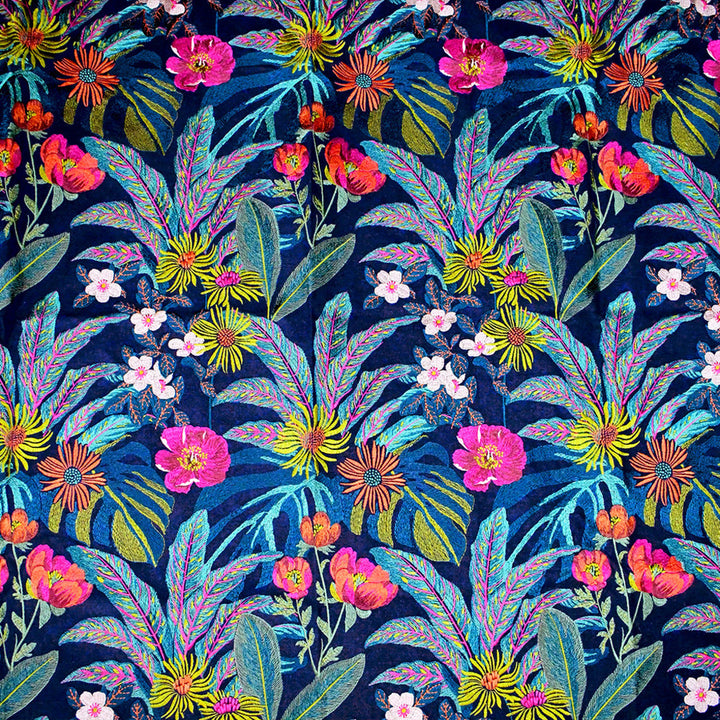 S5133 Garden by Greenhouse Fabric 52% Polyester, 48% Cotton With 100% Viscose Embroidery India 80,000 </p><p>Repeat: 13.13" H, 18" V 52" - Fabric Carolina -