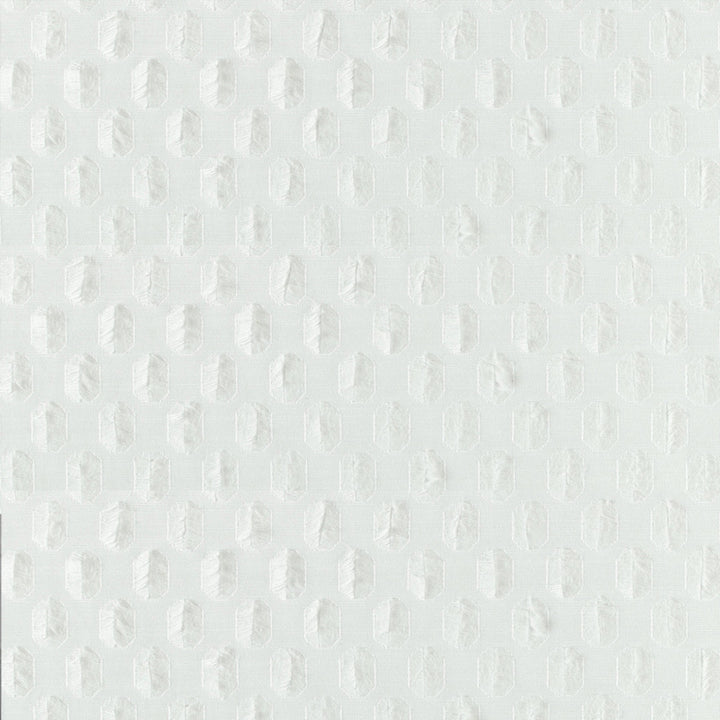 S5142 Optic White by Greenhouse Fabric 69% Polyester, 31% Cotton India DRAPERY </p><p>Repeat: 1.25" H, 1.75" V 58" - Fabric Carolina -