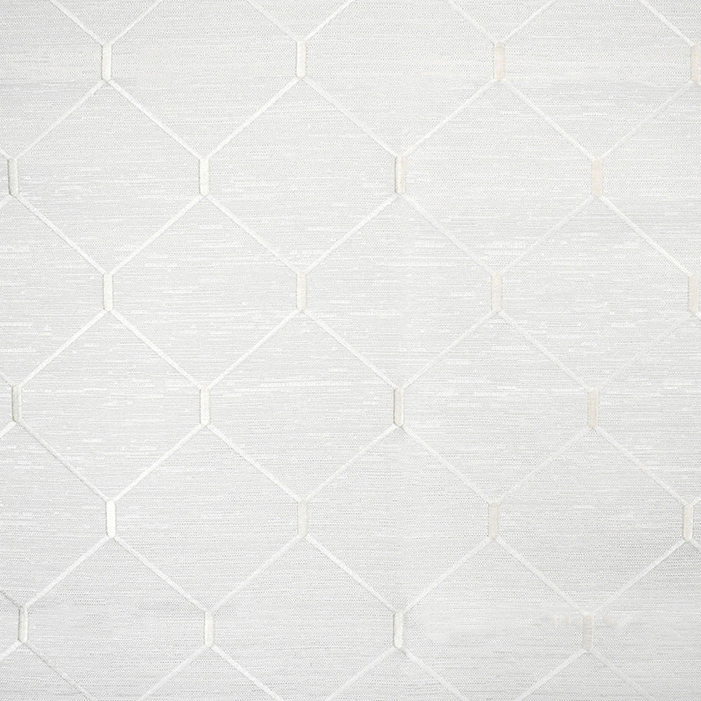 S5145 White by Greenhouse Fabric 66% Polyester, 34% Cotton With 100% Viscose Embroidery India 36,000 </p><p>Repeat: 6.375" H, 6.375" V 53" - Fabric Carolina -