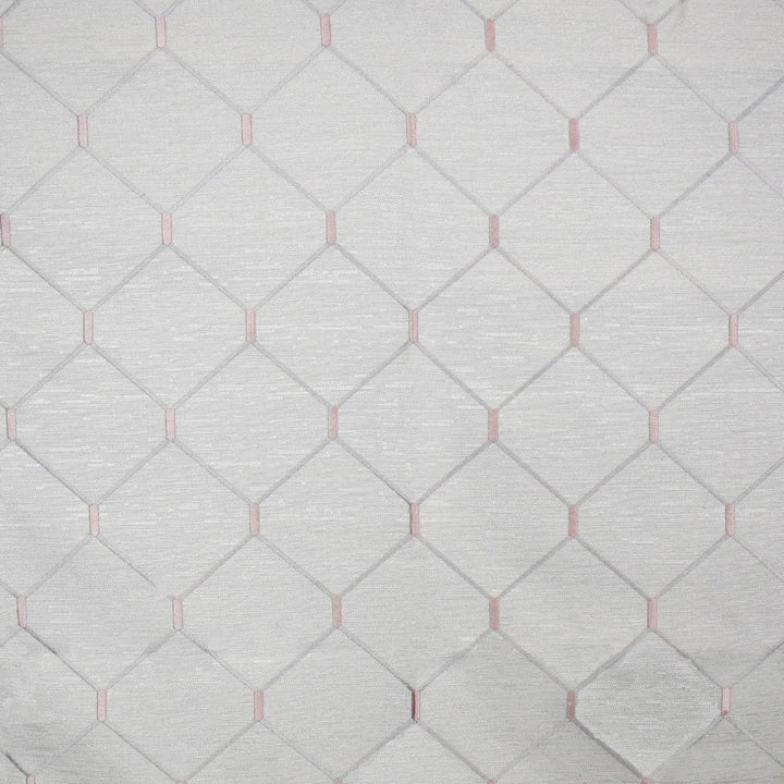 S5162 Alabaster by Greenhouse Designer Fabric 66% Polyester, 34% Cotton With 100% Viscose Embroidery India 36,000 </p><p>Repeat: 6.375" H, 6.375" V 53" - Swanky Fabrics -