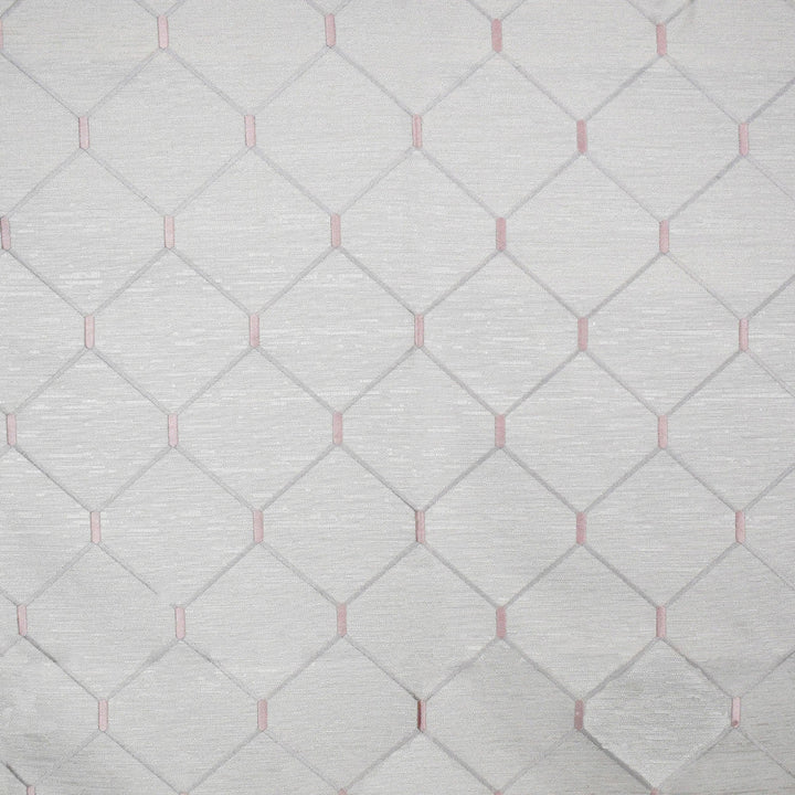 S5162 Alabaster by Greenhouse Designer Fabric M11: Memos by Color 66% Polyester, 34% Cotton With 100% Viscose Embroidery India 36,000 double rubs </p><p>Repeat: 6.375" H, 6.375" V 53" - Swanky Fabrics -