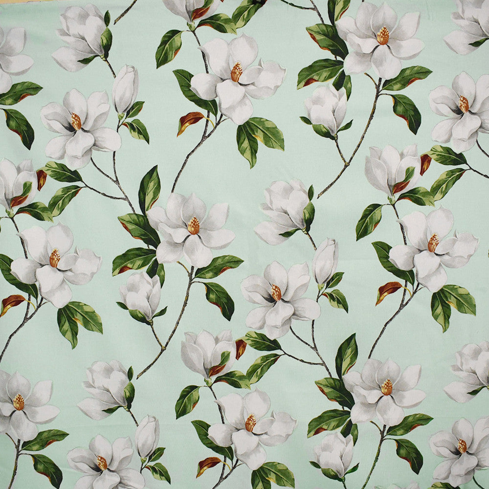 S5175 Mint by Greenhouse Fabric 100% Cotton Pakistan 50,000 </p><p>Repeat: 27" H, 24.75" V 55" - Fabric Carolina -