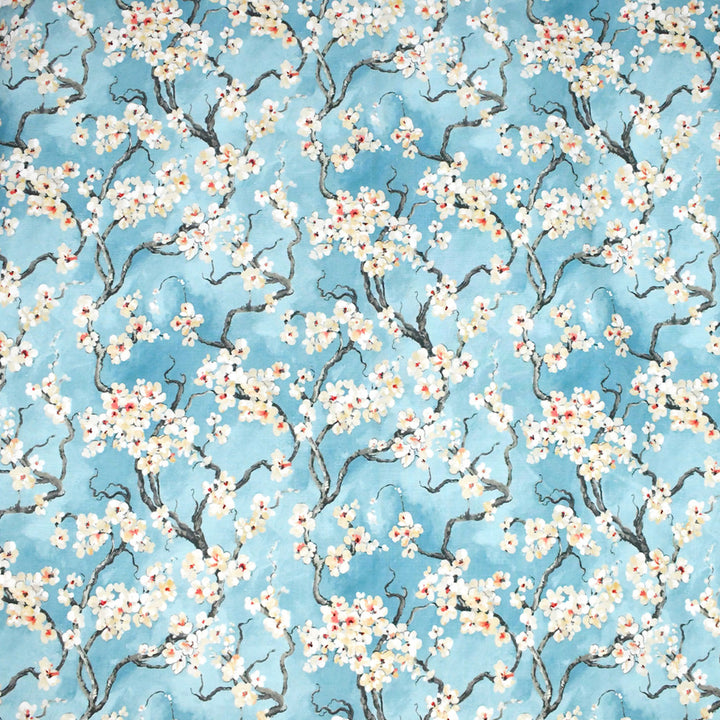 S5185 Azure by Greenhouse Fabric M11: Memos by Color 100% Polyester India 50,000 double rubs </p><p>Repeat: 27.38" H, 25.25" V 56" - Fabric Carolina -
