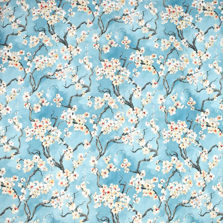 S5185 Azure by Greenhouse Designer Fabric 100% Polyester India 50,000 </p><p>Repeat: 27.38" H, 25.25" V 56" - Swanky Fabrics -