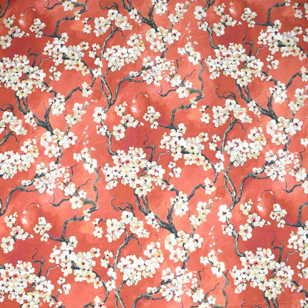S5190 Persimmon by Greenhouse Fabric M11: Memos by Color 100% Polyester India 50,000 double rubs </p><p>Repeat: 27.38" H, 25.25" V 56" - Fabric Carolina -