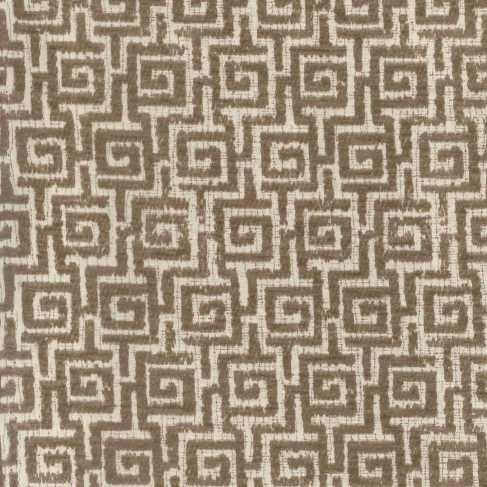 S5208 Truffle by Greenhouse Fabric M12: Memos by Color 100% Polyester China 31,000 double rubs </p><p>Repeat: 9" H, 17.5" V 56" - Fabric Carolina -