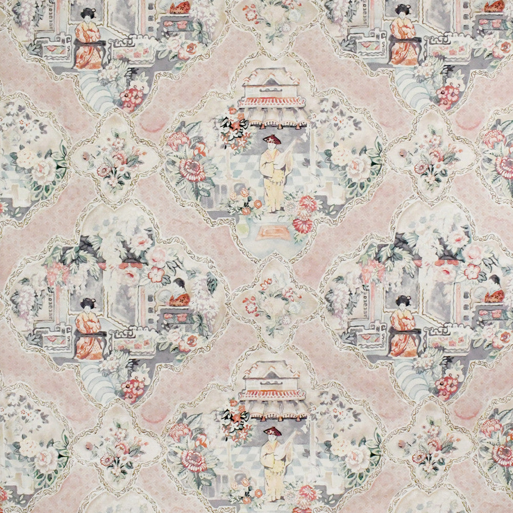 S5225 Blush by Greenhouse Fabric M12: Memos by Color 100% Cotton Peru 17,000 double rubs Soil & Stain Repellent </p><p>Repeat: 27" H, 25.25" V 54" - Fabric Carolina -