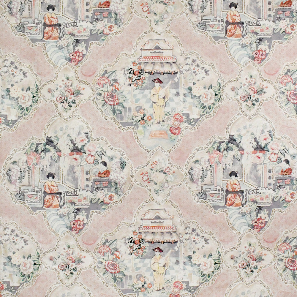 S5225 Blush by Greenhouse Fabric 100% Cotton Peru 17,000 </p><p>Repeat: 27" H, 25.25" V 54" - Fabric Carolina -