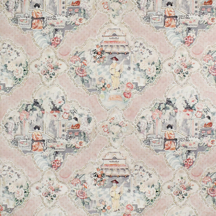 S5225 Blush by Greenhouse Fabric 100% Cotton Peru 17,000 </p><p>Repeat: 27" H, 25.25" V 54" - Fabric Carolina -
