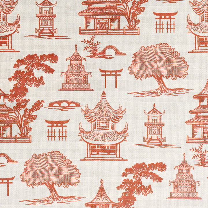 S5235 Paprika by Greenhouse Designer Fabric M12: Memos by Color 100% Polyester China 55,000 double rubs </p><p>Repeat: 13.5" H, 13.5" V 56" - Swanky Fabrics -