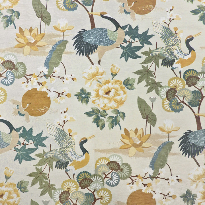 S5396 Sage by Greenhouse Fabric 100% Polyester China 50,000 </p><p>Repeat: 27.5" H, 28" V 56" - Fabric Carolina -