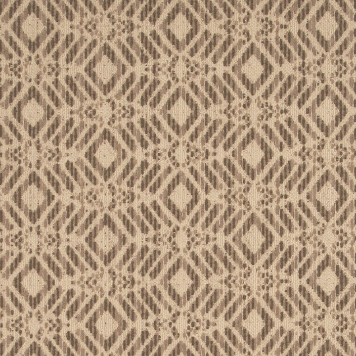 S5422 Taupe by Greenhouse Designer Fabric 100% Polyester, Back: Acrylic Mexico 40,000 </p><p>Repeat: 1.8" H, 3.4" V 54" - Swanky Fabrics -