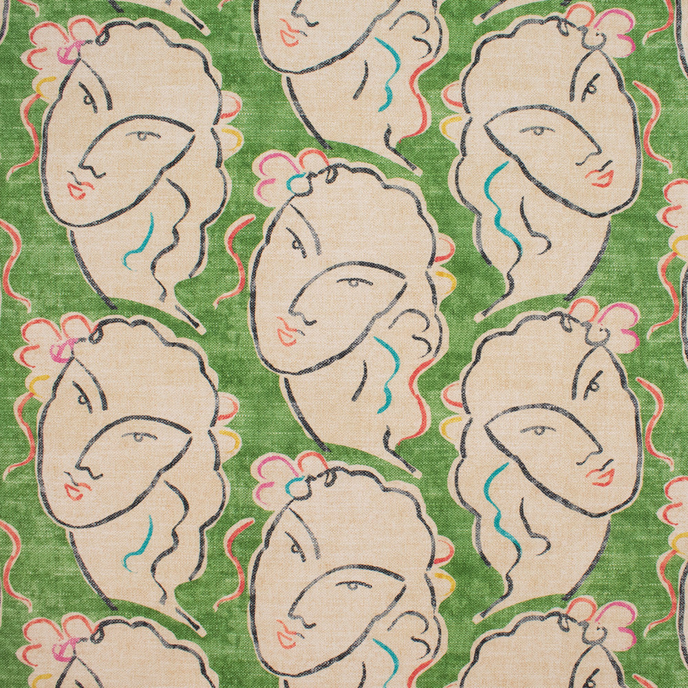 S5764 Mojito by Greenhouse Fabric M15: Memos by Color 100% Cotton Spain 51,000 double rubs </p><p>Repeat: 12.625" H, 27" V 54" - Fabric Carolina -