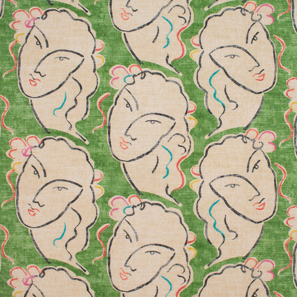 S5764 Mojito by Greenhouse Fabric 100% Cotton Spain 51,000 </p><p>Repeat: 12.625" H, 27" V 54" - Fabric Carolina -